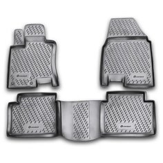 Комплект ковриков салона ELEMENT CARNIS00023 для Nissan Qashqai+2 4 шт. черный