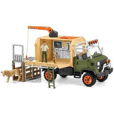 Игровой набор Schleich Большой ветеринарный спасательный грузовик 42475