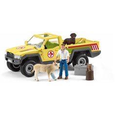 Игровой набор Schleich Визит ветеринара на ферму 42503