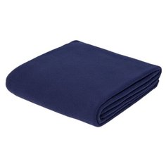 Флисовый плед синий Warm&Peace Molti
