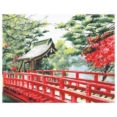 Картина по номерам Paintboy 31716 Японский мостик 40х50см