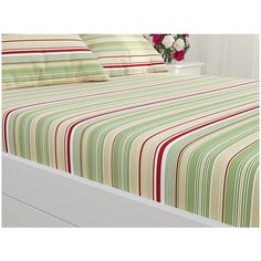 Простынь Сказка "Восточная полоска" 240х215 см евро