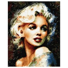 Картина по номерам ВанГогВоМне, 40х50см - Мэрилин Paintboy