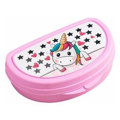 Контейнер для бутерброда, 15х10 см (фиолетовый) Idea (М Пластика)