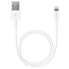 Кабель Deppa USB - Lightning (72230), 1 шт., белый, 3 м