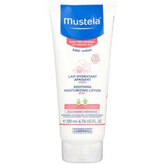 Mustela Молочко для тела Hydra-Bebe увлажняющее успокаивающее, 200 мл
