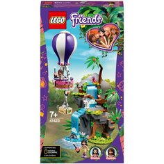 Конструктор LEGO Friends 41423 Джунгли: спасение тигра на воздушном шаре
