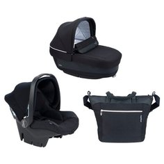 Спальный блок + автокресло Peg-Perego Modular Set (люлька Navetta Elite, автокресло Primo Viaggio Tri-Fix, сумка Borsa) luxe bluenight
