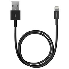 Кабель Deppa USB - Apple Lightning (72114/72115) 1.2 м, черный