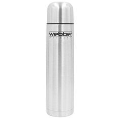 Классический термос Webber SS-1200P, 1.2 л серебристый