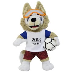 Мягкая игрушка 1 TOY FIFA-2018 Волк Забивака 28 см