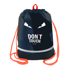 Berlingo Мешок для обуви Dont touch (MS09450) черный/красный