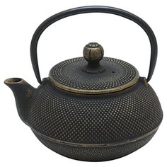 Чугунный чайник "Золотистая черепаха",объем 600 мл. Wintergreen Tea&Coffee