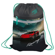 Berlingo Мешок для обуви Racer (MS09350) черный