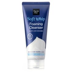 Farmstay пенка очищающая с гиалуроновой кислотой и коллагеном Soft Whip Foaming Cleanser, 180 мл