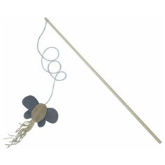 Игрушка для кошек, удочка 40 см, с бабочкой Comfy