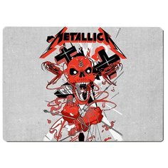 Коврик для мыши Metallica Череп оранжевый Drabs