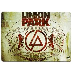 Коврик для мыши linkin park ретро-эмблема Drabs