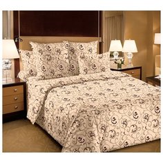 Постельное белье «Вензель 2», перкаль (Евро) Текс Дизайн