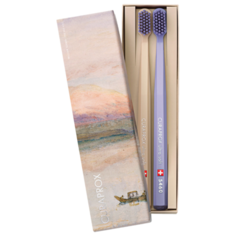 Набор зубных щеток CURAPROX Ultrasoft William Turner - Фиолетовый