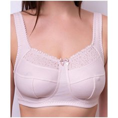 Бюстгальтер Lauma, размер 100E, серебристый пион