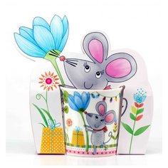 Кружка "Мышка с цветком", объём 300 мл Wintergreen Tea&Coffee