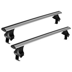 Багажник на крышу для Renault Kaptur г.в.2016-н.в. с крыловидными дугами (в сборке) Atlant