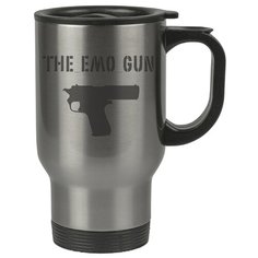 Автомобильная термокружка The emo gun , Эмо-пистолет Drabs