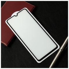 Защитное стекло Cassedy Full Cover, для Samsung Galaxy A70, полный клей, чёрная рамка 5004759