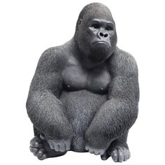 KARE Design Статуэтка Gorilla, коллекция "Горилла" 30*39*28, Полирезин, Коричневый