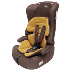 Автокресло Lullaby 513 RF джинс горчичный группа 1/2/3 ( 9-36 кг)