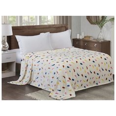 Плед Cleo "КАЛИФОРНИЯ" велсофт двуспальный 180*200 180/143-pf