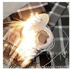 "Ретро гирлянда LVMPV "Шариковая", с диммером, белая, 18 метров, 36 ламп"