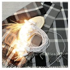 "Ретро гирлянда LVMPV "Миньон", с диммером, белая, 15 метров, 30 ламп"