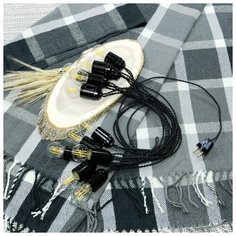 "Ретро гирлянда уличная LVMPV "Нео-Шарль", черная, 6 метров, 12 ламп"