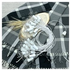 "Ретро гирлянда LVMPV "Шариковая", белая, 18 метров, 36 ламп"