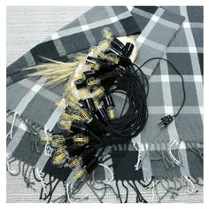 "Ретро гирлянда LVMPV "Нео-Шарль", черная, 18 метров, 36 ламп"