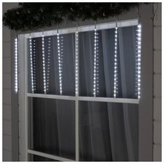 Гирлянда 3 м с насад. УМС "Сосульки 45 см", LED-36-220V, БЕЛЫЙ 4588012 Luazon Lighting