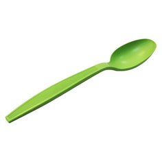 Ложка кукурузный крахмал 17 см, зелёная, 50 шт/упак. GREEN MYSTERY