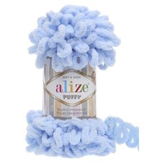 Пряжа для вязания Alize Puffy, цвет 183, 9м 100гр, 5 мотков