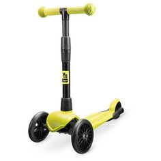Самокат Детский ЖЕЛТЫЙ Yo Band 3-Х колесный Кикборт дерзкий YO FURRY желтый
