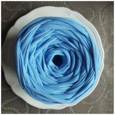 Трикотажная пряжа цвет небесный, 2 мотка Knitka