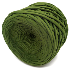 Трикотажная пряжа цвет оливки, 2 мотка Knitka