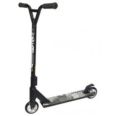 Самокат Трюковой "Street Hit" PRO Master черный, с алюминиевыми колесами