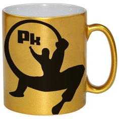 Золотая кружка Крутая тень человека Drabs