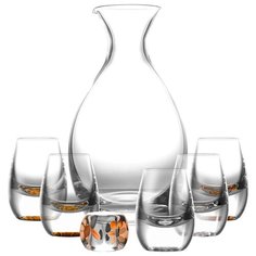 Набор стопок с графином и игральной костью Circle Joy