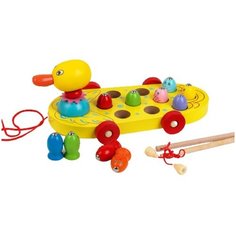 Игрушка развивающая рыбалка "Уточка" 5х31,2х14 см 4476207 Сима ленд
