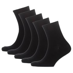Носки с ослабленной резинкой мужские HOSIERY 74913 р 27-29 (43-46 размер ноги) черные 5 пар