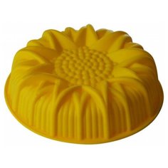 Форма для выпечки силиконовая "Подсолнух", 24,5x6 см Regent Inox