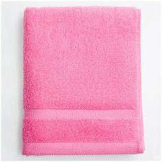 Полотенце банное, купальное для тела, лица, рук AMARO HOME 34*80 розово-красный